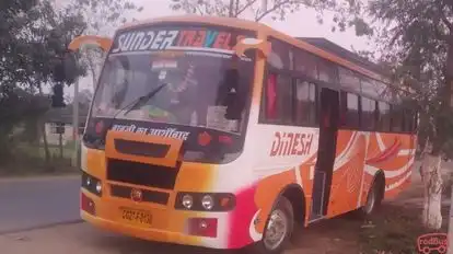 Sunder Travels Bus-Front Image