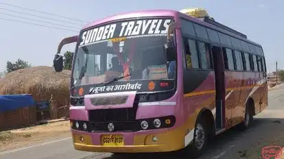 Sunder Travels Bus-Front Image