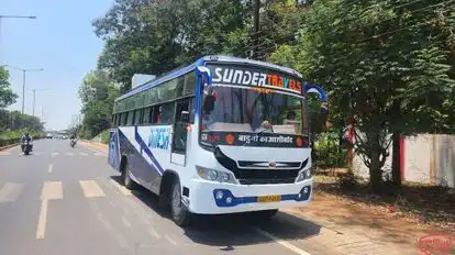 Sunder Travels Bus-Front Image