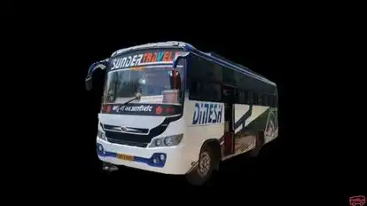 Sunder Travels Bus-Front Image