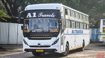 A1 Travels  Bus-Front Image