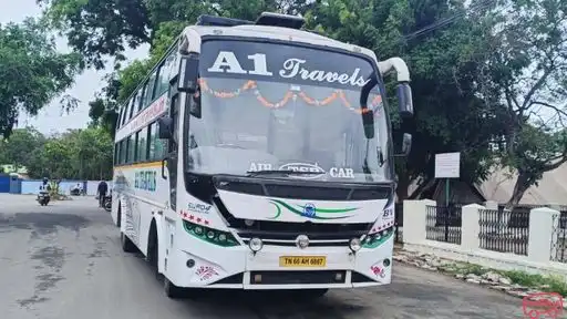 A1 Travels  Bus-Front Image