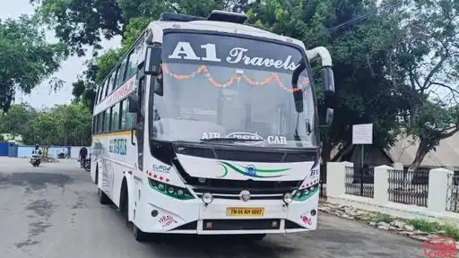 A1 Travels  Bus-Front Image