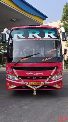 R.R.R Travels Bus-Front Image