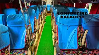 New Eureka Travels Bus-Seats Image