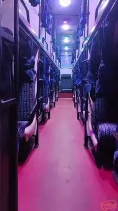 Harsh Travels Bus-Seats layout Image
