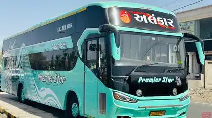 Alankar Travels Bus-Front Image