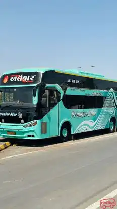 Alankar Travels Bus-Side Image