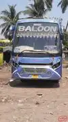 Blue Baloon Bus-Front Image
