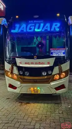 Jaguar Travels Bus-Front Image