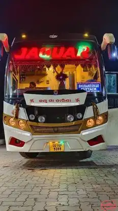 Jaguar Travels Bus-Front Image