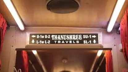 THANUSHREE TOURS N TRAVELS Bus-Seats layout Image