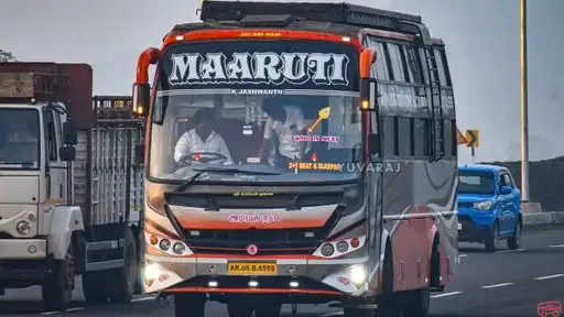 Maaruti Travels Bus-Front Image