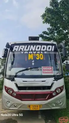 Arunodoi Travels Bus-Front Image