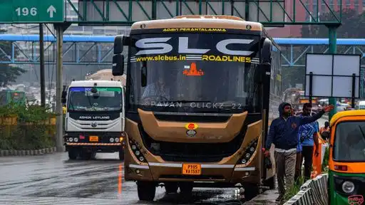 SLC Road Lines Bus-Front Image