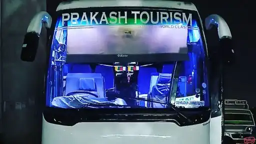 PRAKASH TOURISM Bus-Front Image
