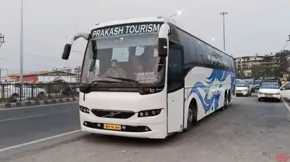 PRAKASH TOURISM Bus-Front Image