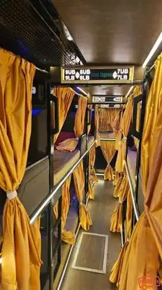 Blue Lagoon Holidays Bus-Seats layout Image