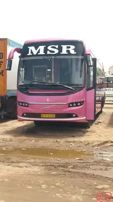 MSR Travels Bus-Front Image