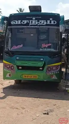 Vasantham Travels Bus-Front Image