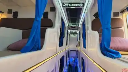Madhumita Travels Bus-Seats layout Image