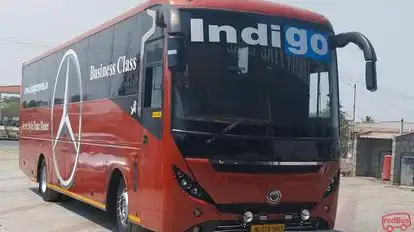 Indigo Travels Bus-Front Image