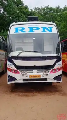 R.P.N Travels Bus-Front Image