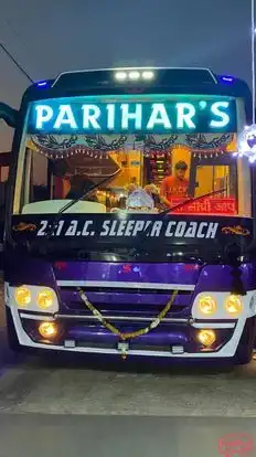 Aastha Travels Sidhi Bus-Front Image