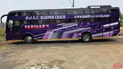 Aastha Travels Sidhi Bus-Side Image