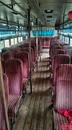Aastha Travels Sidhi Bus-Seats layout Image