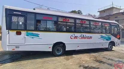 Aastha Travels Sidhi Bus-Side Image
