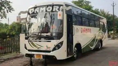 Damor Tours & Travels Bus-Front Image