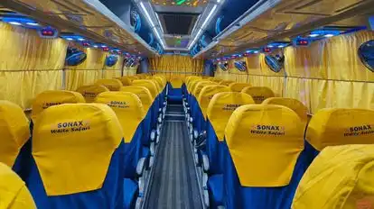 Sonax White Safari Bus-Seats layout Image
