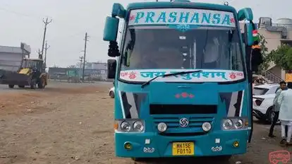 Prashansa Travels Bus-Front Image