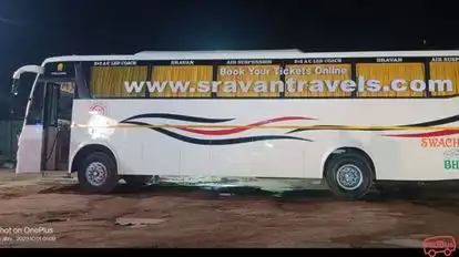 Sravan Tours and Travels Asifabad Bus-Side Image