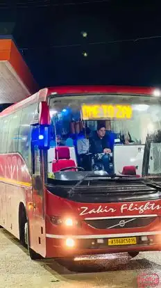 Zakir Flights  Bus-Front Image