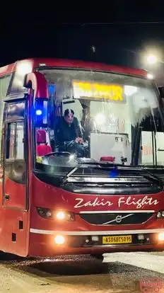 Zakir Flights  Bus-Front Image