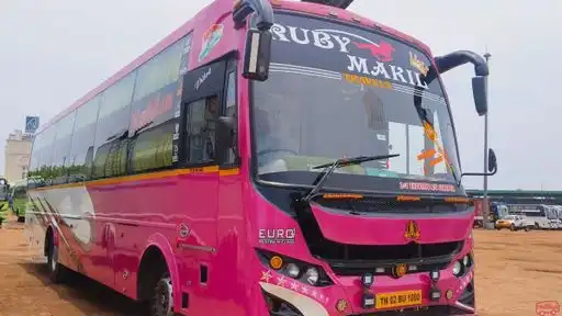 Ruby Makil Travels Bus-Front Image