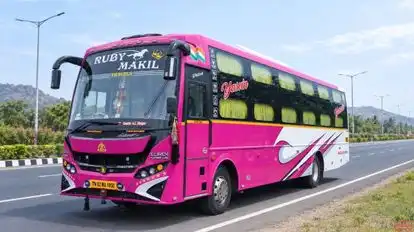 Ruby Makil Travels Bus-Front Image
