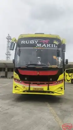 Ruby Makil Travels Bus-Front Image