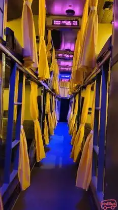 Ruby Makil Travels Bus-Seats layout Image