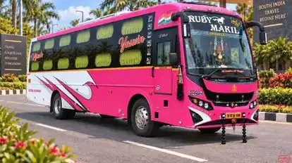 Ruby Makil Travels Bus-Side Image