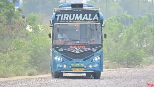 Tirumala Travels Bus-Front Image