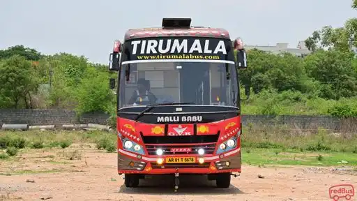 Tirumala Travels Bus-Front Image