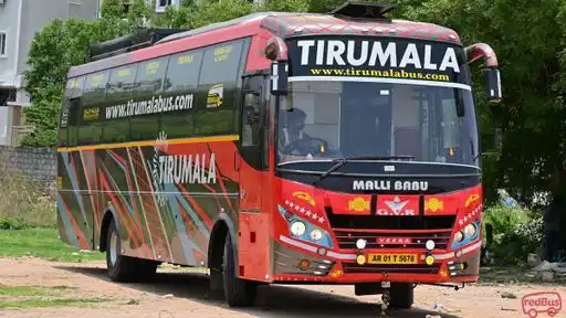 Tirumala Travels Bus-Front Image