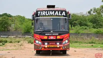Tirumala Travels Bus-Front Image
