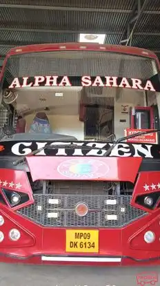 ALPHA SAHARA TRAVELS & CARGO SERVICE Bus-Front Image