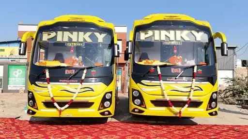 PINKY GUDIYA TRAVELS AND CARGO Bus-Front Image