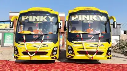 PINKY GUDIYA TRAVELS AND CARGO Bus-Front Image