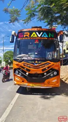 Sravani Travels Bus-Front Image